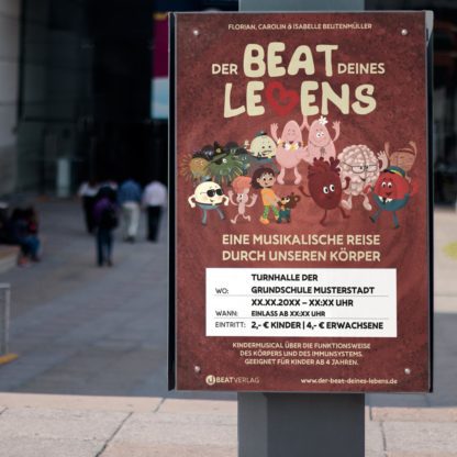 Plakat aufgehängt von DER BEAT DEINES LEBENS