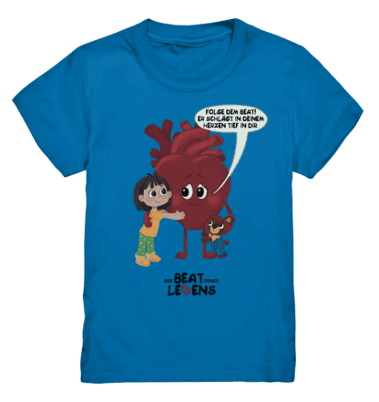 T-Shirt Herz - Kids Premium Shirt – Bild 4
