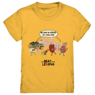 T-Shirt Bei uns im Körper ist was los! - Kids Premium Shirt