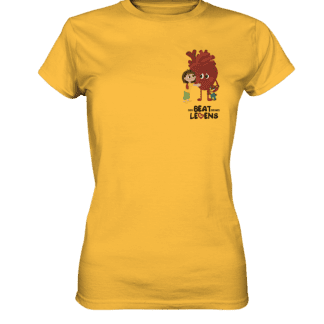 T-Shirt Herz klein - Ladies Premium Shirt