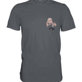 T-Shirt Hirnis klein - Premium Shirt