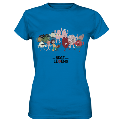 T-Shirt Bei uns im Körper ist was los! - Ladies Premium Shirt – Bild 8