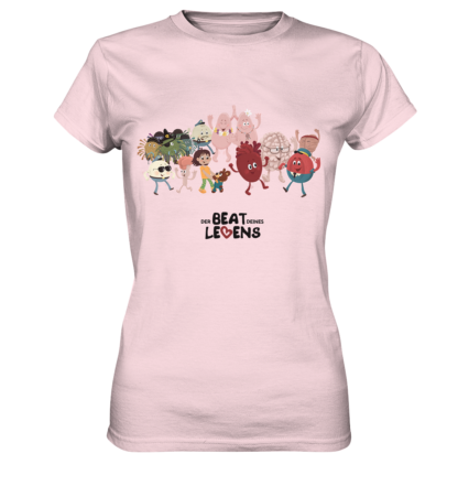 T-Shirt Bei uns im Körper ist was los! - Ladies Premium Shirt – Bild 5