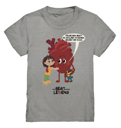 T-Shirt Herz - Kids Premium Shirt – Bild 6
