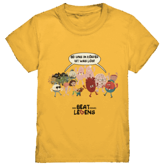 T-Shirt Bei uns im Körper ist was los! - Kids Premium Shirt